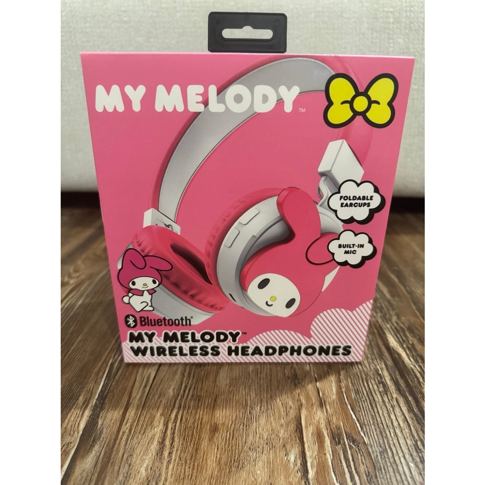 My Melody Wireless Headphones Foldable Ear/Bluetooth-Cups Sanrio